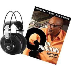  AKG Quincy Jones Q701 Headphones with Q on Producing Book 