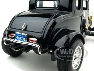 1932 FORD COUPE BLACK WITH FLAMES 1:18 DIECAST MODEL  