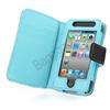 For iPhone 4 4S 4G Leather Wallet Credit ID Card Holder Flip Pouch 
