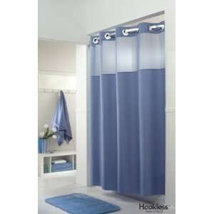  Hookless Mystery 71 X 74 Fabric Shower Curtain 