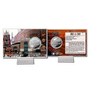  Oriole Park at Camden Yards 20th Anniversary Silver Coin 