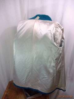 Vtg 50s. Ortegas. Chimayo Woven Wool Blanket Jacket Coat.Mens 42 