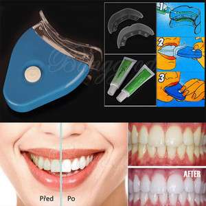 Tooth Teeth Home Whitening Whitener Kit Dental Treatment Light  