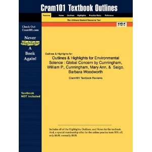  Studyguide for Environmental Science Global Concern by Cunningham 