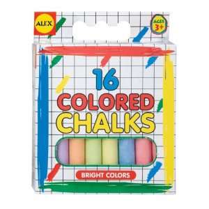  Alex Toys Colored Chalk (16) 205C: Toys & Games