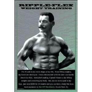   By Buyenlarge Ripple Flex Weight Training 20x30 poster