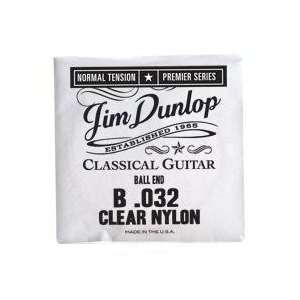  Dunlop Premier Series Guitar B String .032 Ball Ends 
