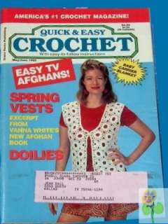 Quick & Easy Crochet  1993 1996   Choose from 23 Issues  