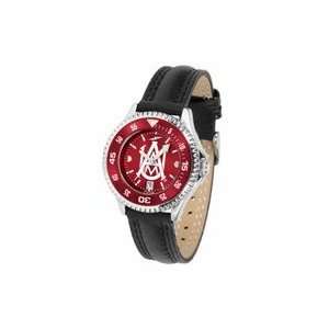 Alabama A & M Bulldogs Competitor Ladies AnoChrome Watch with Leather 