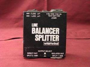 Line Balance Splitter Whirlwind  