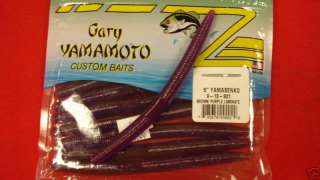 GARY YAMAMOTO 5 SENKO BROWN/PURPLE LAMINATE  