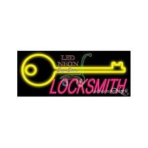  Locksmith Logo Neon Sign