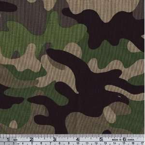   Miller Camouflage Army Green Fabric By The Yard Arts, Crafts & Sewing