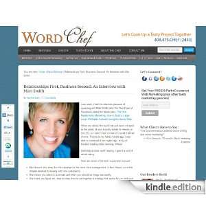   Copywriting and Web Marketing Kindle Store Word Chef/Tea Silvestre