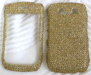 GOLD CRYSTAL Cover Case Blackberry Javelin Curve 8900  