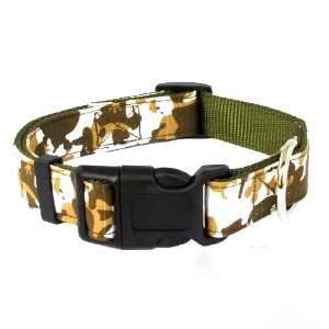  Dog Collar Military Camouflage Nylon Neck Strap 2.5cm 