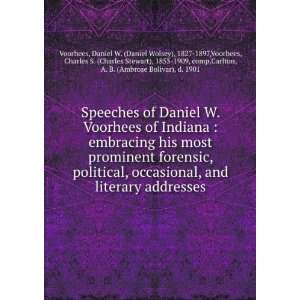   , (9781275492400) Daniel W. Voorhees, Charles S. Voorhees Books