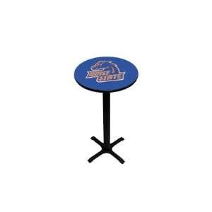   Boise State University Pedestal Pub Table Logo Design: Boise State