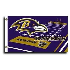  Baltimore Ravens NFL Field Flags: Sports & Outdoors
