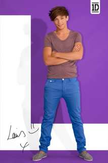   Louis   One Direction Louis   Purple Background L   New Music Poster