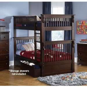  Atlantic Furniture Colorado Twin Bunk Bed: Toys & Games