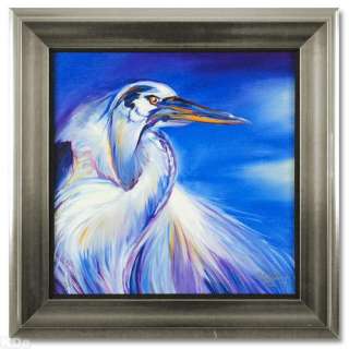 Marcia Baldwin Great Blue Heron Giclee Framed  