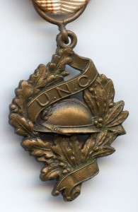 Medal of the National Union of Combattants, WW1, s3596  