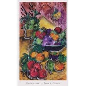  Fruta Alegra l by Tanya Fischer 12x20: Kitchen & Dining