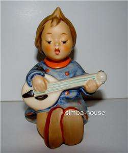 Hummel JOYFUL Goebel Figurine #53 Girl with Banjo  