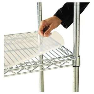 Alera Shelf Liners For Wire Shelving 36w X 24d Clear Plastic 4/Pack 