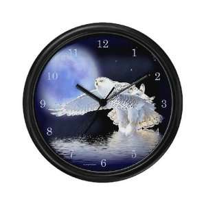 Snowy Owl Animals Wall Clock by 