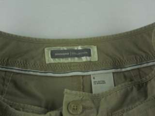 Dockers Khaki Tan Stretch Cotton Mini Skort Skirt Shorts Womens Sz 6 
