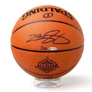 Lebron James Autographed 2008 NBA All Star Game Basketball:  
