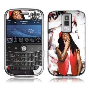   LILW20007 BlackBerry Bold  9000  Lil Wayne  Graffiti Skin Electronics