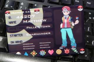 pokemon trainer id card badge cosplay props costume this listing is 