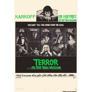  Terror in the Wax Museum (1973) 27 x 40 Movie Poster Style 