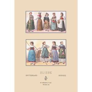 Buyenlarge 14649 4P2030 Feminine Dress of Switzerland NO.2 20x30 