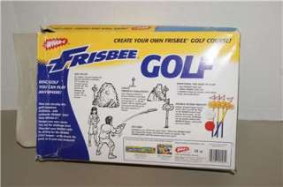 WHAM O FRISBEE GOLF GAME SET W/ ORIGINAL BOX NICE 1998  