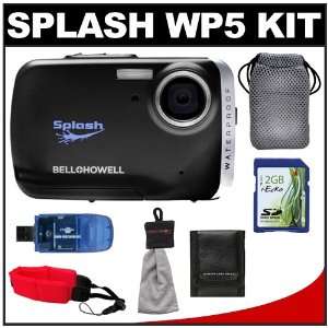  Bell & Howell Splash WP5 Waterproof Digital Camera (Black 