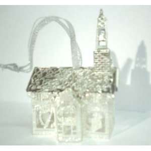  Watervale Silver Church Hanging Decoration: Home & Kitchen
