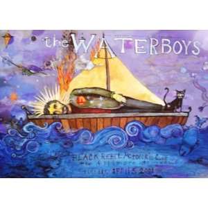 Waterboys Original Fillmore Concert Poster F450