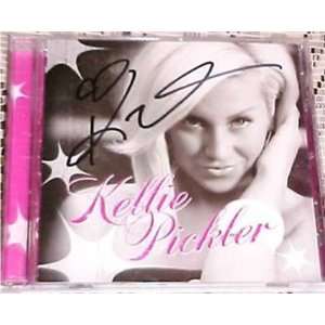  Country sexy Kellie Pickler S/T CD Cover Signed COA 