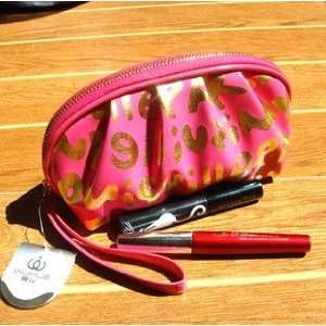   Patent Leather Cosmetic Bag/ Make up Bag/Handbags(Rose Pink) Beauty