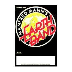    MANFRED MANNS EARTH BAND European Tour Music Poster