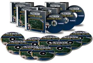 Facebook Marketing Secrets 52 MP3 Audios Package On CD  