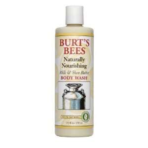   Burts Bees Naturally Nourishing Milk and Shea Butter Body Wash Beauty