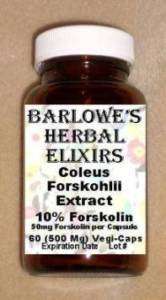   10% EXTRACT 50mg of FORSKOLIN per capsule Weight Loss Aid  