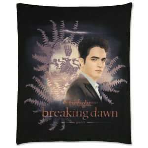   EDWARD CULLEN with Crest and Ferns Blanket Fleece 50 X 60 Brand New