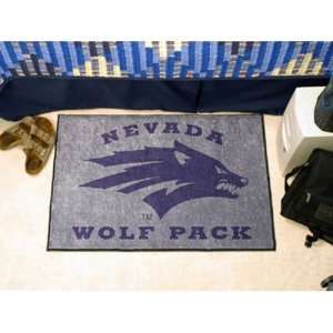   Nevada Reno Wolf Pack NCAA Starter Floor Mat (20x30): Sports