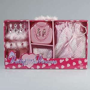  Pretty Little Princess Dress Up Accessory Set   Pink: Toys 
